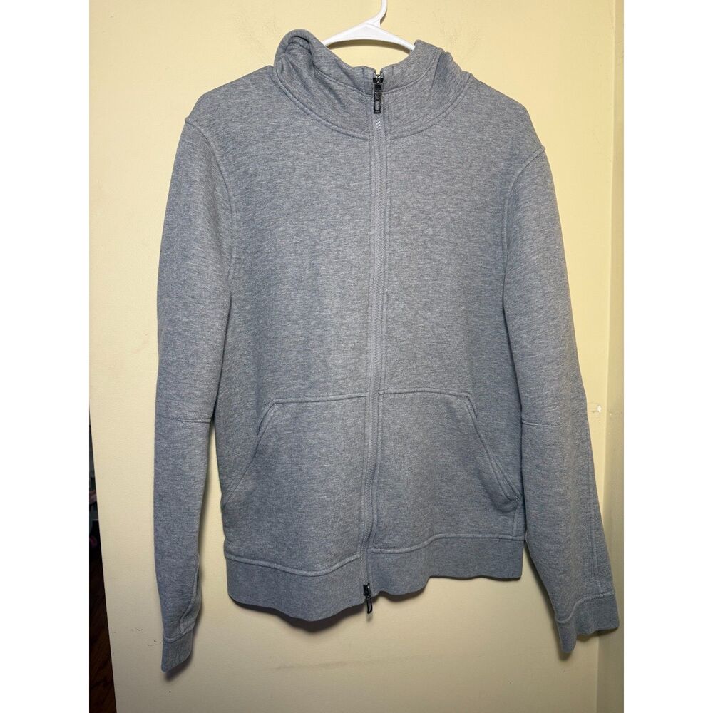 Lululemon Grey Ritual Double-Zip Fleece Lined Jacket | Size Medium | Menswear